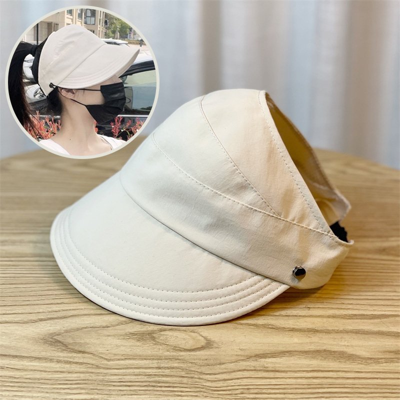 Summer Sun Protection Visor Cap for Women