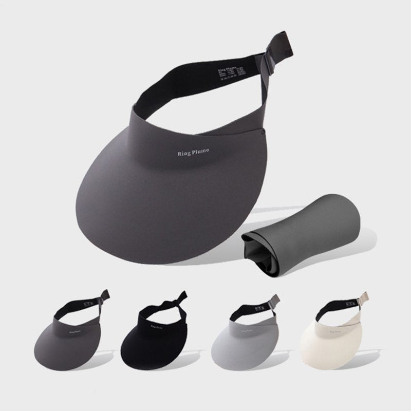 Summer Sun Protection Hat for Women - Foldable Face Shield with Large Brim