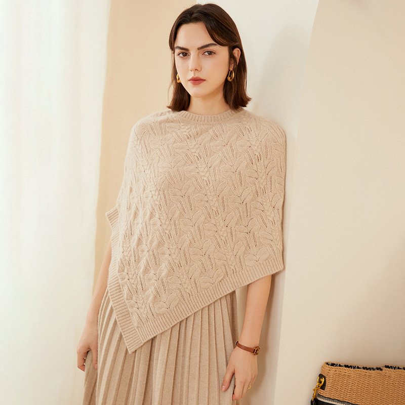 Cashmere Shawl for Women - Twisted Pattern