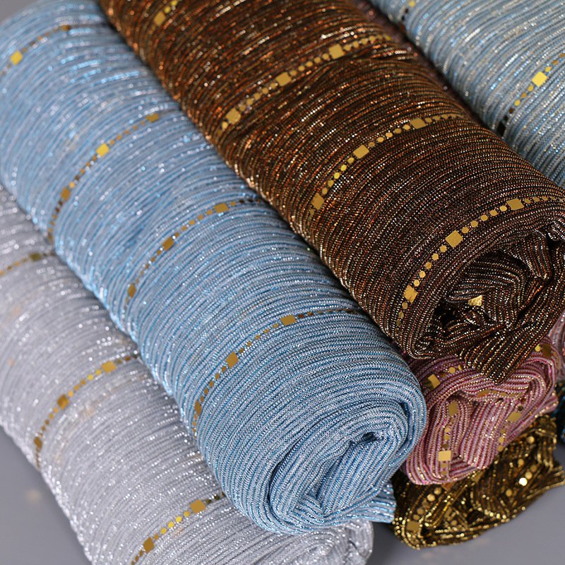 Gold Silk Scarf