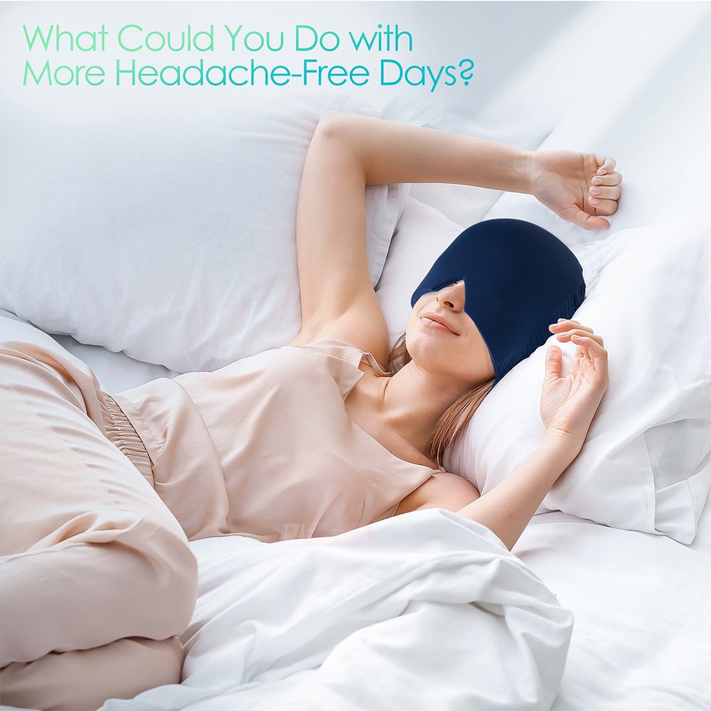 Relieve Headaches with Gel Ice Compress Hat