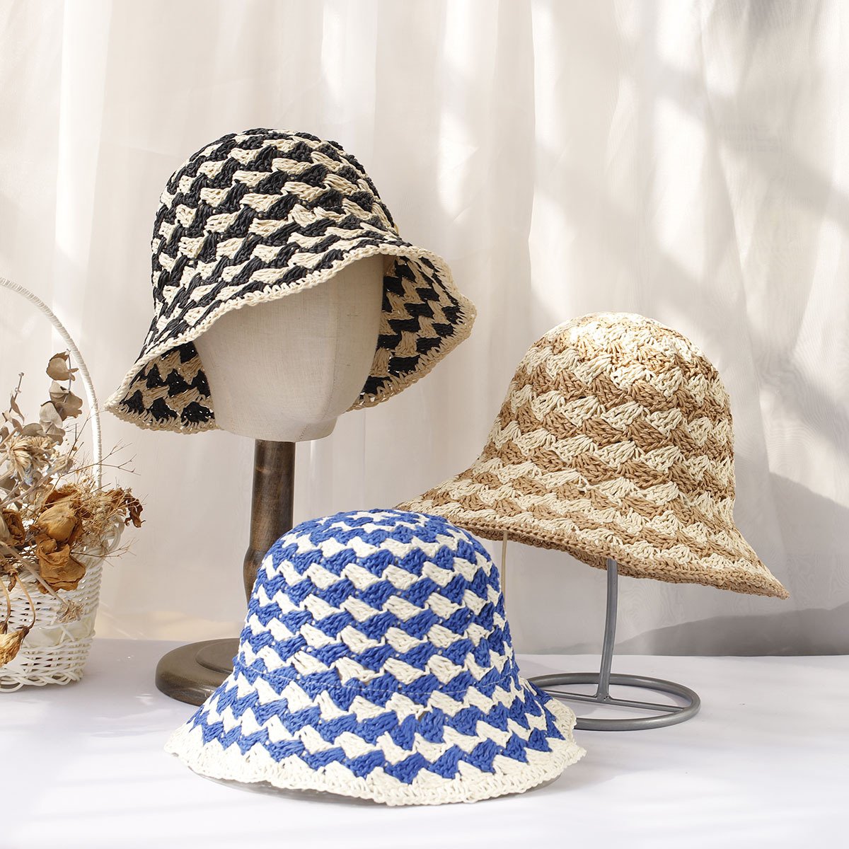 Protective Japanese-Style Little Sun Hat for Women