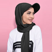 Solid Color Women's Turban Hat Scarf