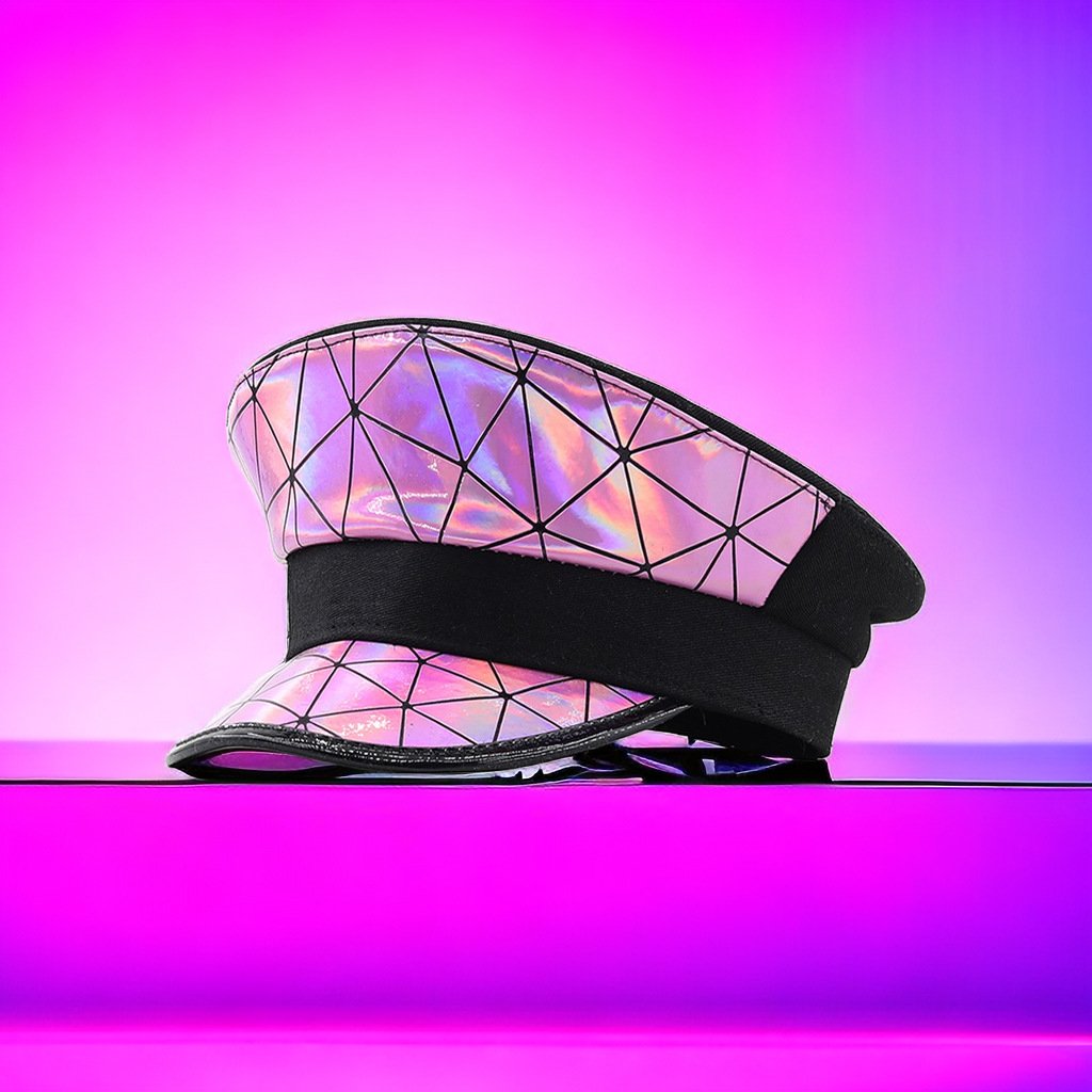 Rose Leather Photo Party Wedding Hat for Women