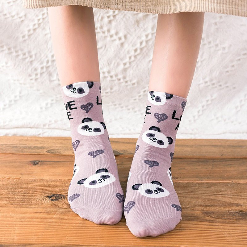 Trendy Animal Socks for Women