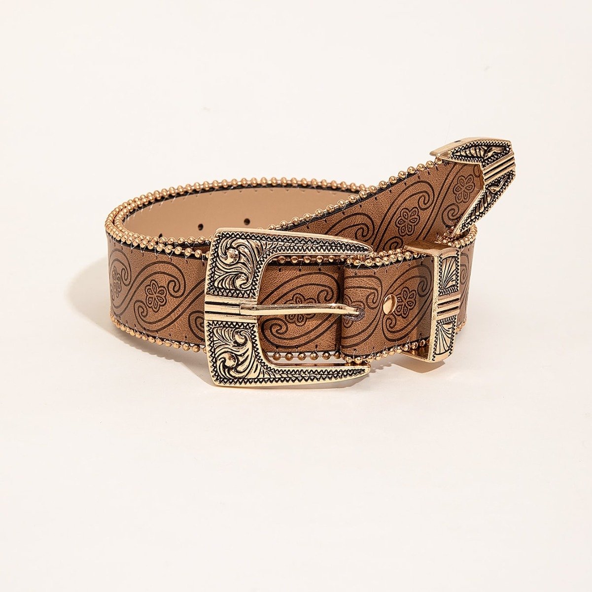 Vintage Western PU Belt for Women