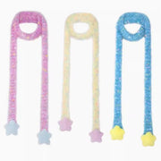 Add a Pop of Color with Our Y2K Star Scarf