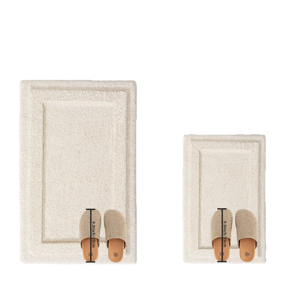 Thickened Machine-washable Cotton Doormat for Home Use