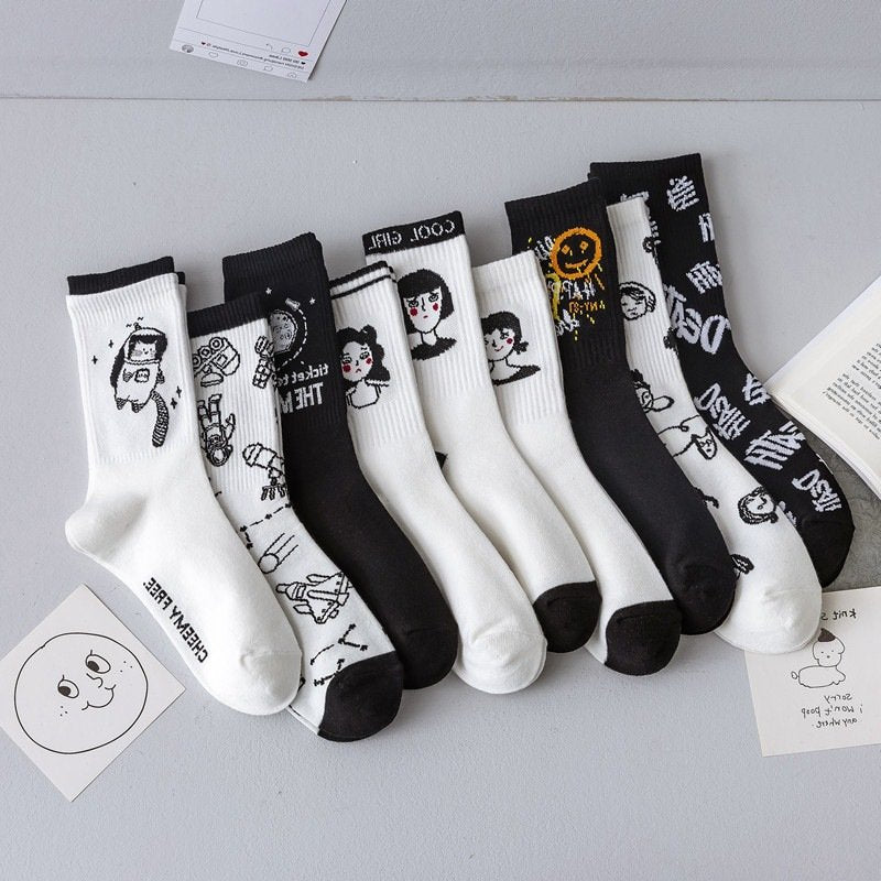 Funny Cartoon Socks for Women