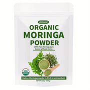 USDA Organic Moringa Powder, 16 oz Superfood for Smoothies & Teas