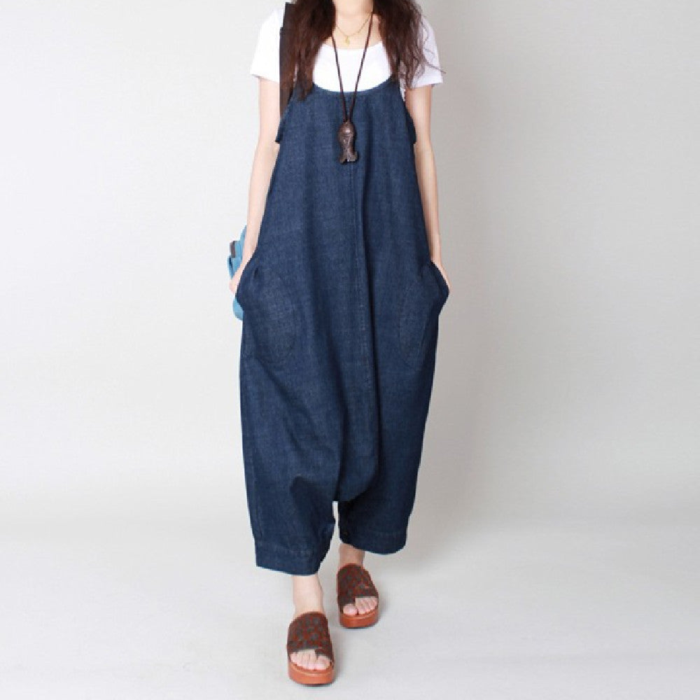 Plus Size Denim Culotte Overalls & Summer Romper