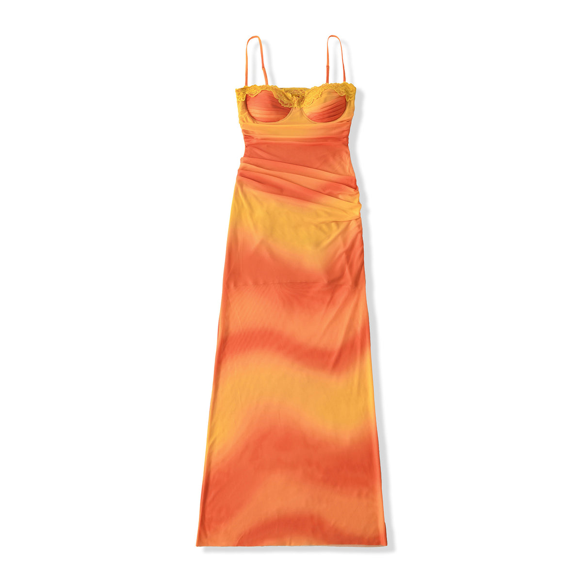Mesh Strap Dress with Built-in Bra for Women