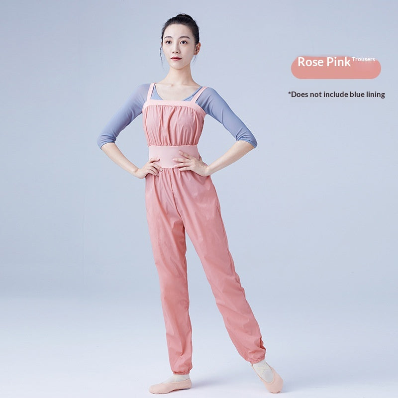 Women's Fitness & Ballet Warm-Up Sweat Bodysuit