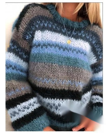 Casual Warm Knit Sweaters From Europe and the Us