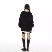 Women's Vintage Streetwear Hooded Sweatshirt