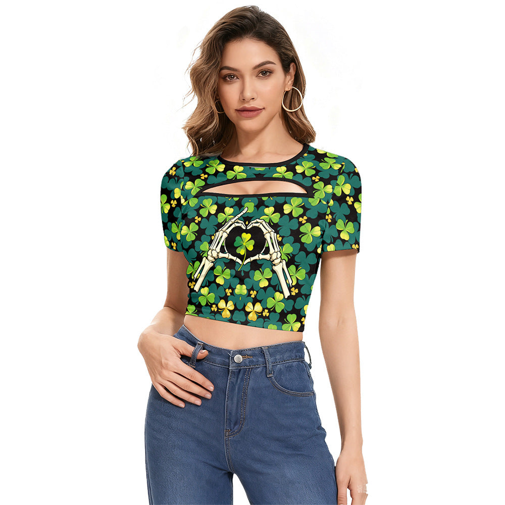 Irish St. Patrick's Day Women's Short Tee – Slim Fit