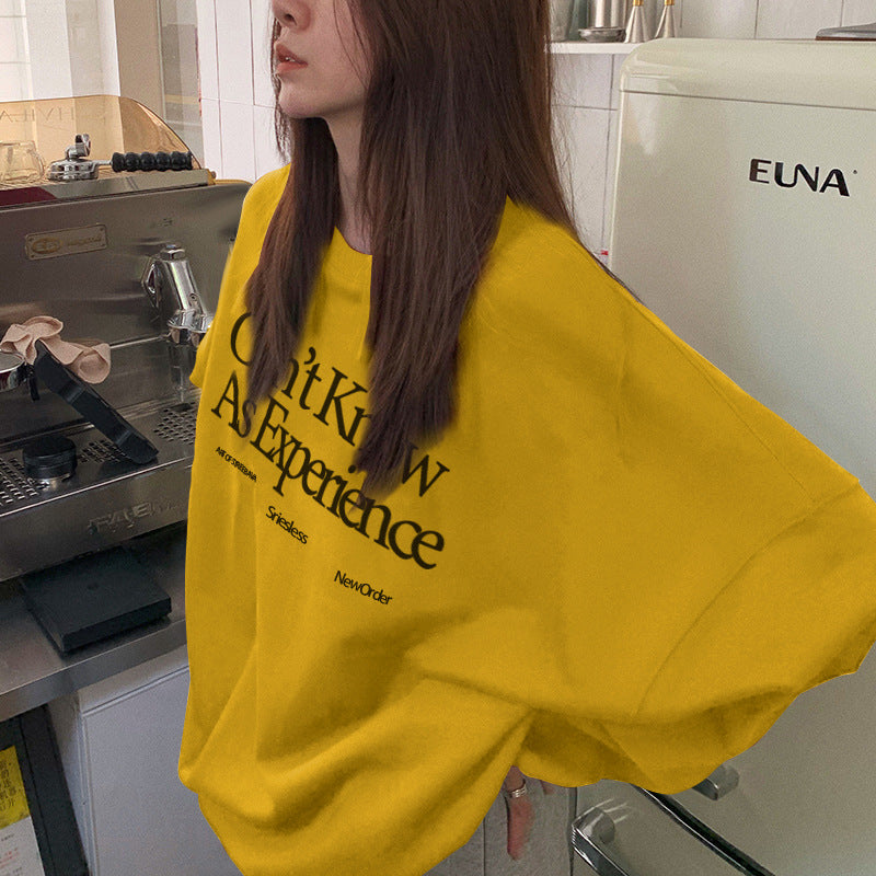 Fleece-Lined Vintage Casual Pullover Sweatshirt