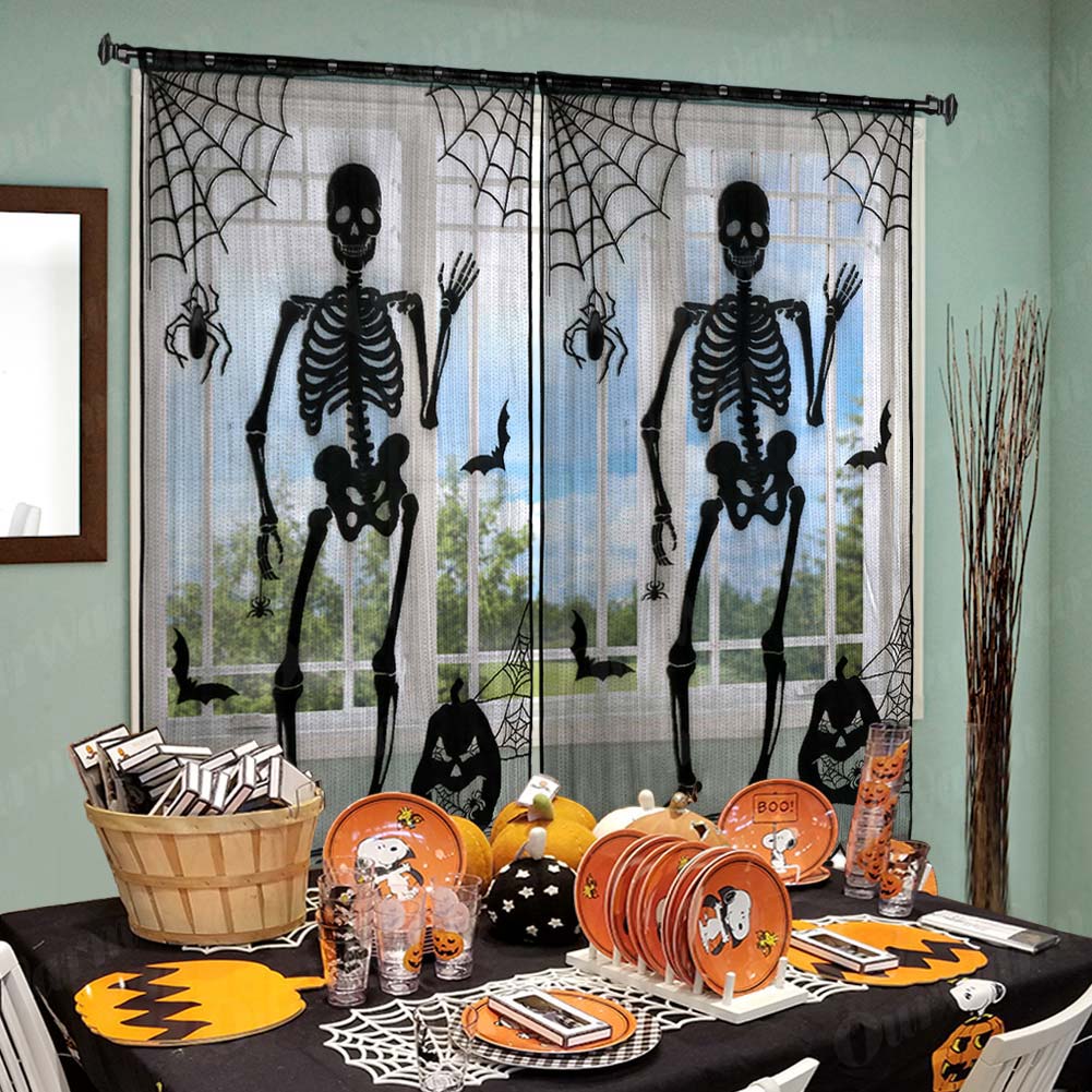 Halloween Pattern Curtain