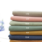 Velvet Linen Curtain Cloth