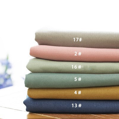 Velvet Linen Curtain Cloth