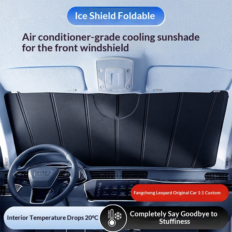 Block UV Rays and Heat with Car Sunshade