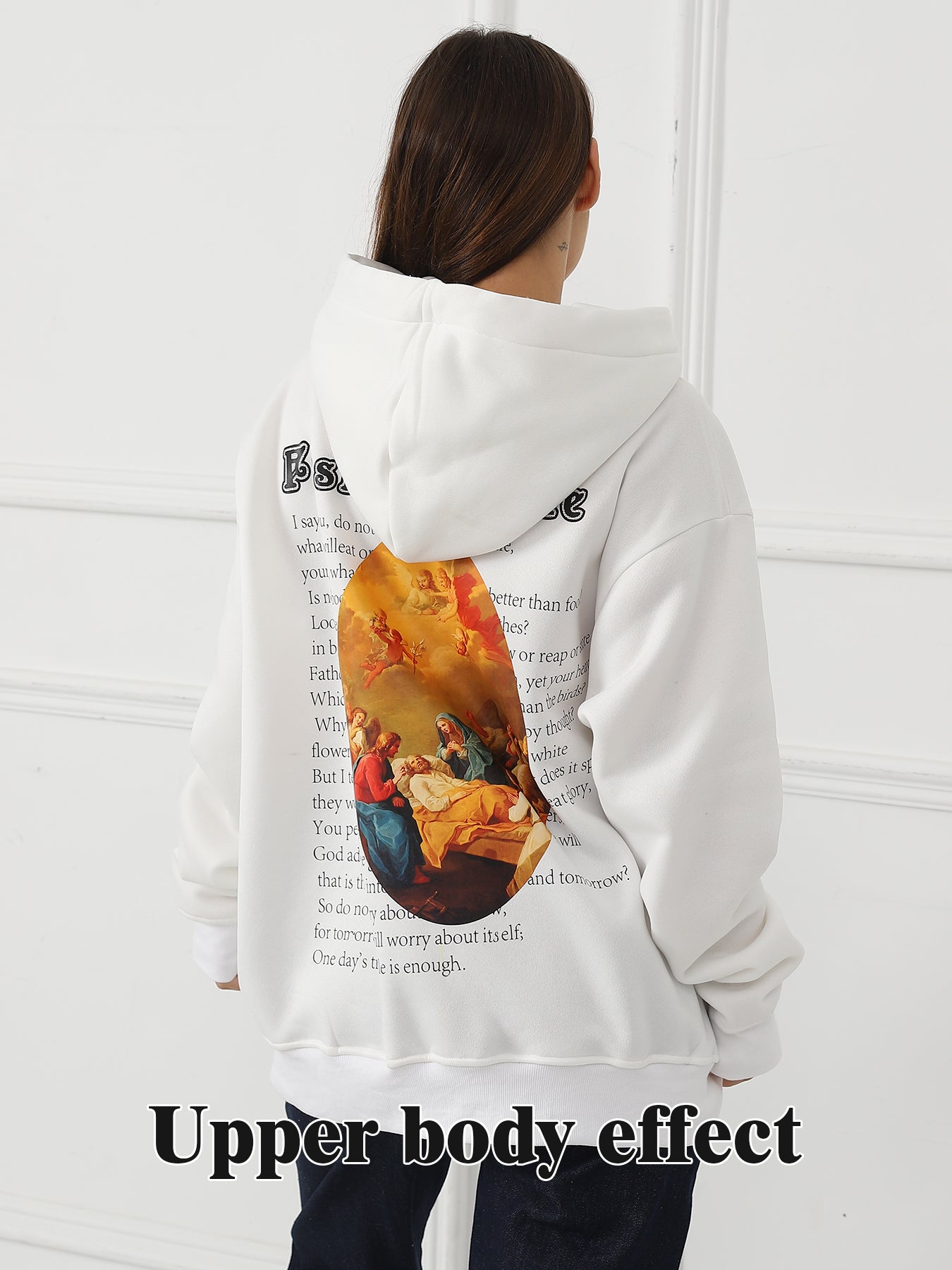 Chic Women's Printed Long Sleeve Casual Sweatshirt
