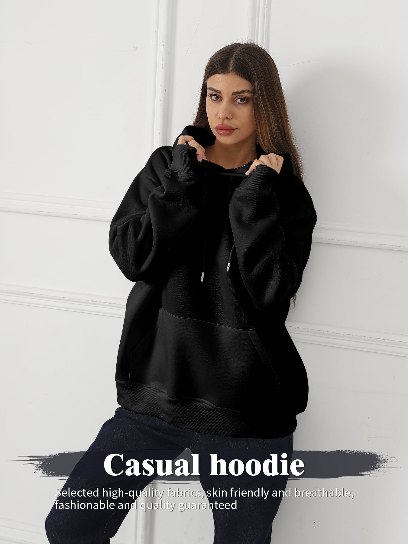 Chic Women's Printed Long Sleeve Casual Sweatshirt