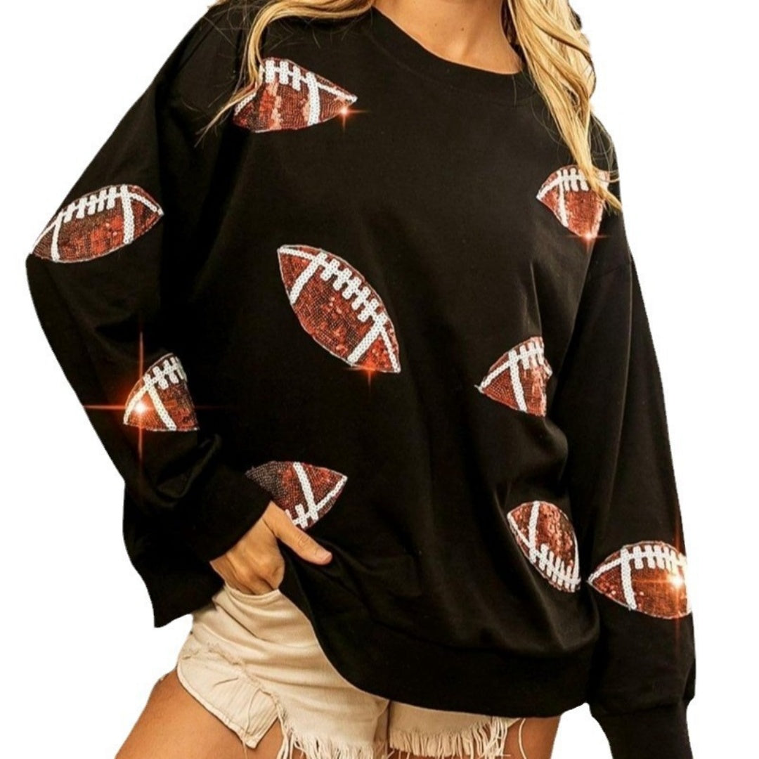 Cozy Women's Casual Rugby Sweater – Stylish Pullover