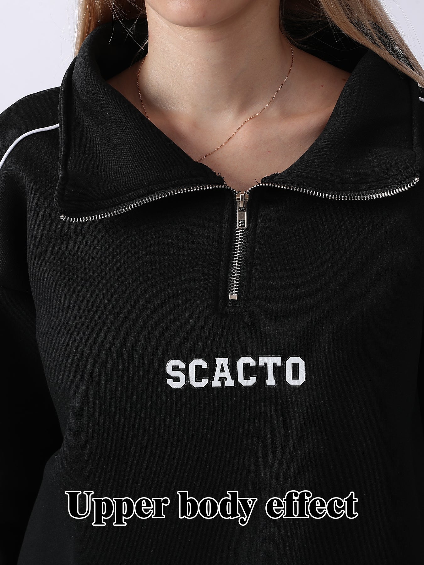 Women's Cozy Long-Sleeve Sweatshirt