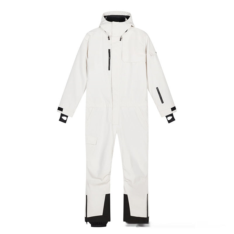 Waterproof Winter Warm One-Piece Ski Suit