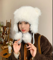Warm Bear Ears Beanie