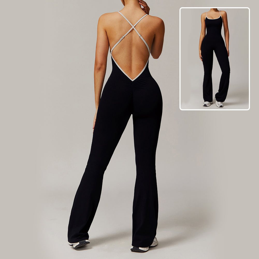 Women's Seamless Fitness Yoga Jumpsuit & Sports Bodysuit