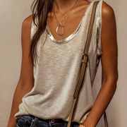 Comfortable Grey Tank Top for Women