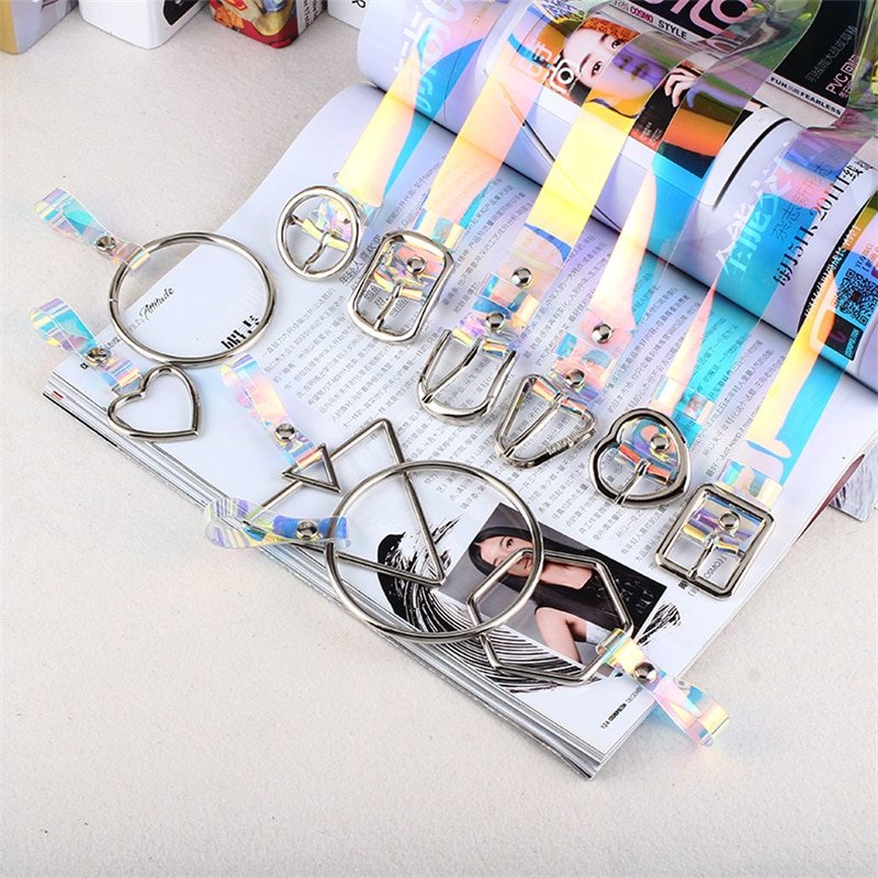 Transparent Fashion Belt for Women