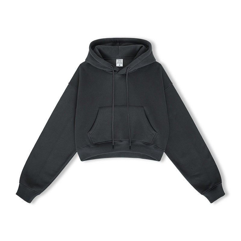 Women's High Street Plush Hooded Pullover