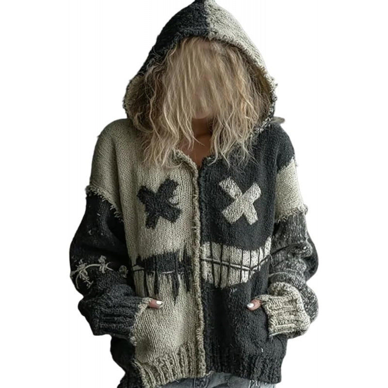European and American Style Halloween Knitted Sweater