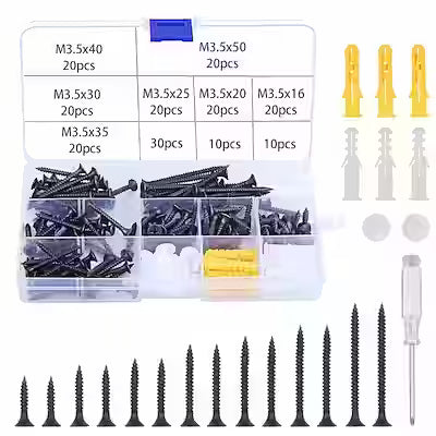 191-Piece Screw Set
