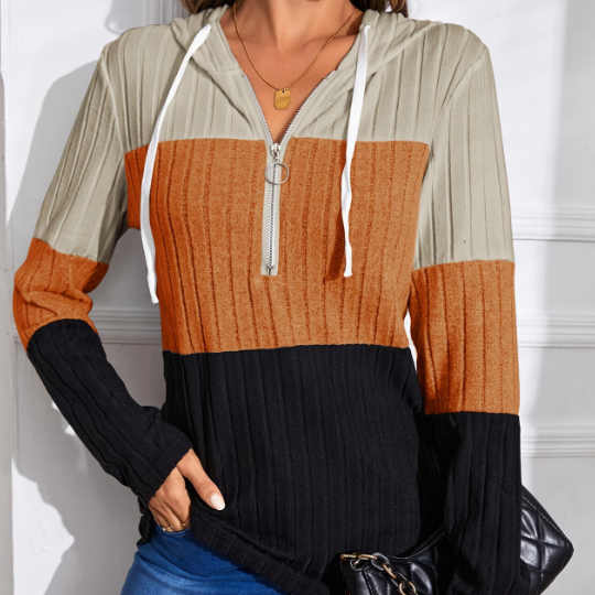 Cozy Zipper Hoodie for Women