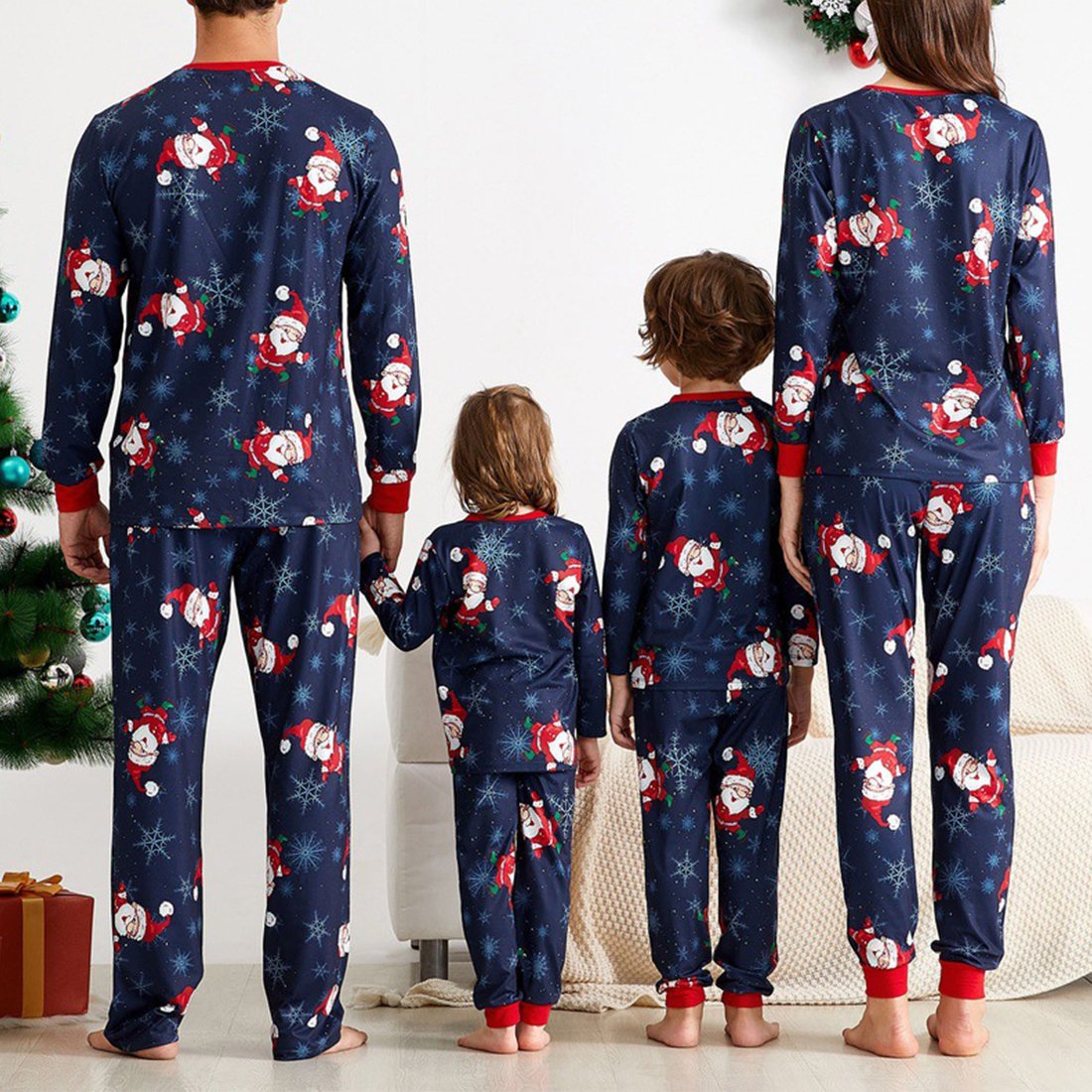 Cozy Christmas Family Long Sleeve Suits