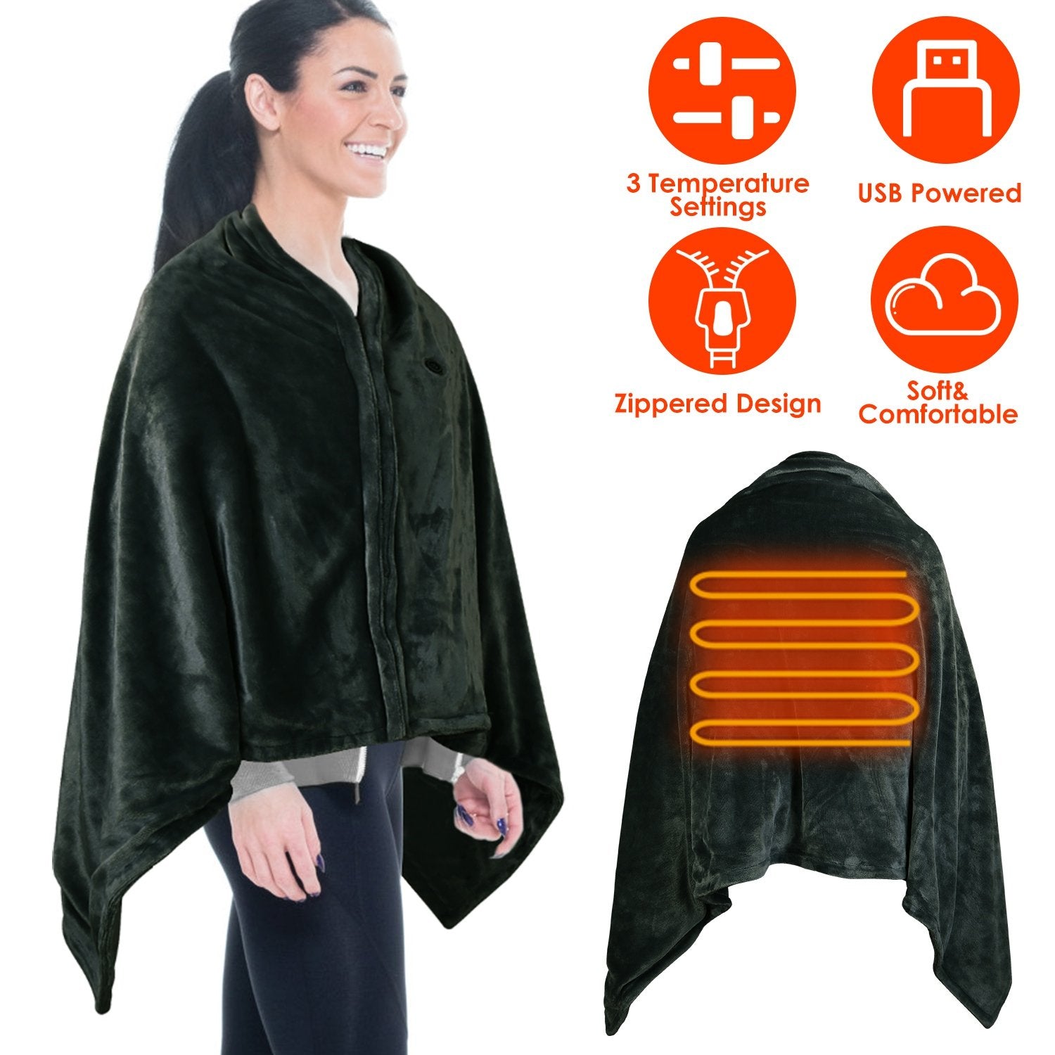 Cozy Heated Shawl