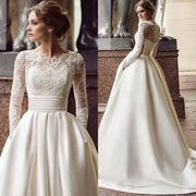 Lace Long-sleeve Elegant and Chic Dress