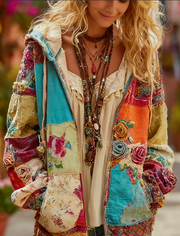 Women's Cozy Hooded Zip-Up Jacket