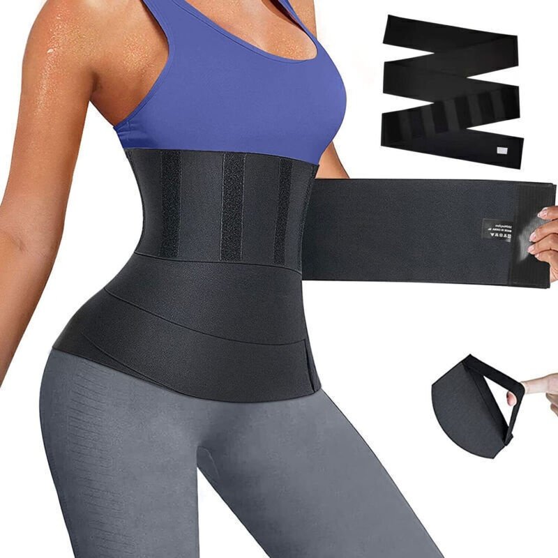 Adjustable Lumbar Waist Support Belt