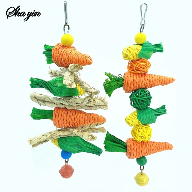 Parrot Hanging Perch & Chew Toy