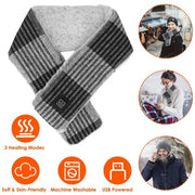 Warmth at Your Fingertips: Electric Heated Scarf with 3 Modes
