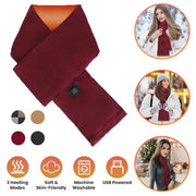 Warmth On The Go: Heated Neck Scarf with 3 Modes