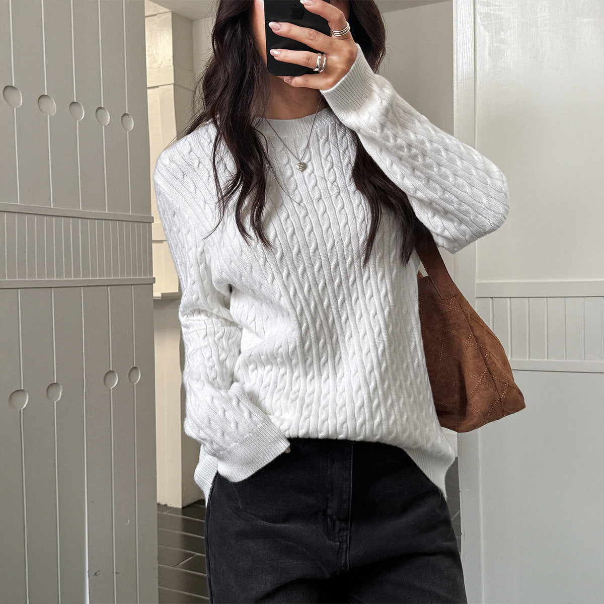 Long Sleeve Sweaters Women's Clothing