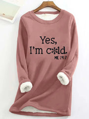 Women's Fleece-Lined Thermal Crewneck Sweater