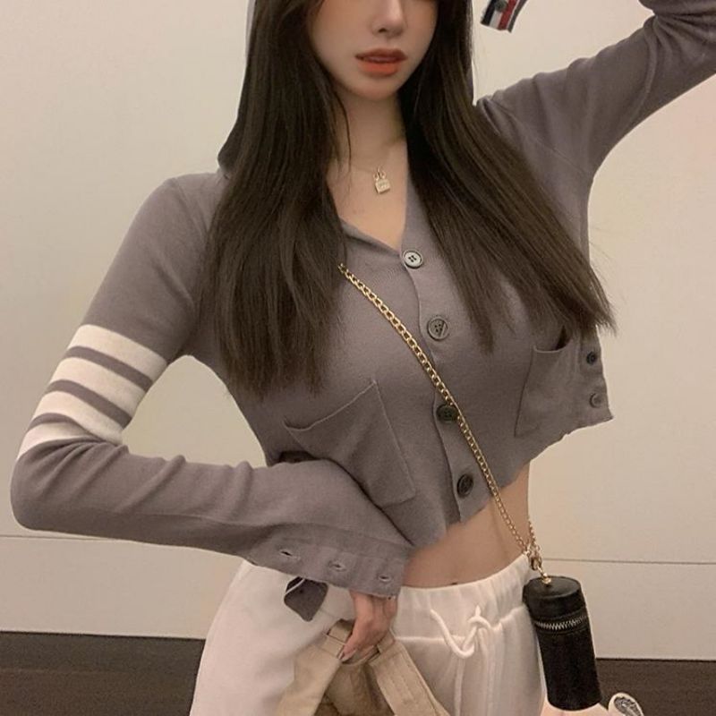Chic French V-Neck Slim Fit Women's Blouse