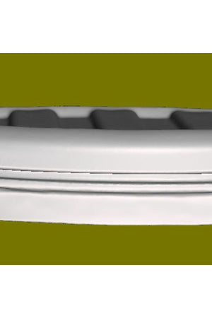 Stopfen für Ovalrohr 75x36 mm